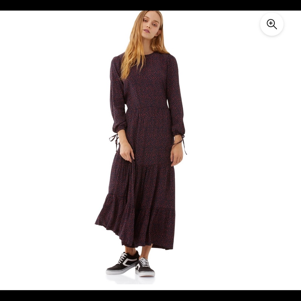 Maxi Tiered Peasant Dress